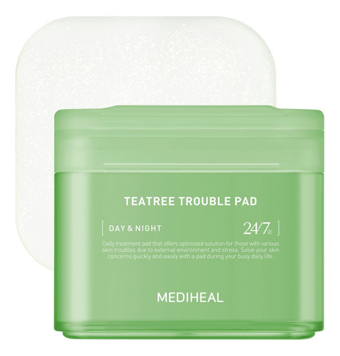 Almohadillas Faciales Para Piel Sensible De Mediheal Teatree