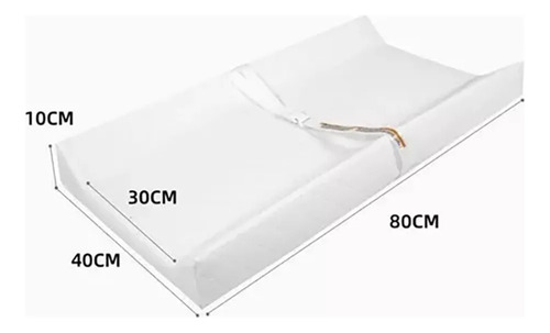 Cambiador Mudador Anatómico Impermeable Para Bebe Portátil