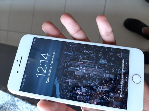 Celular iPhone 8 Plus Prateado64 GbSaúde Da Bateria 83%