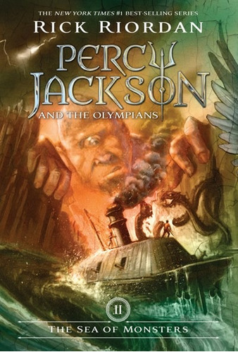 Percy Jackson and the Olympians, Book Two The Sea of Monsters (Percy Jackson and the Olympians, Book Two), de Riordan, Rick. Editorial Disney-Hyperion, tapa blanda en inglés, 2007