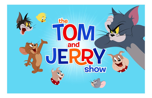 El Show De Tom Y Jerry - Serie De Tv - Lámina 45x30 Cm.