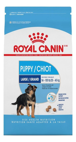 Imagen 1 de 2 de Alimento Royal Canin Size Health Nutrition Maxi Puppy para perro cachorro de raza grande sabor mix en bolsa de 15kg