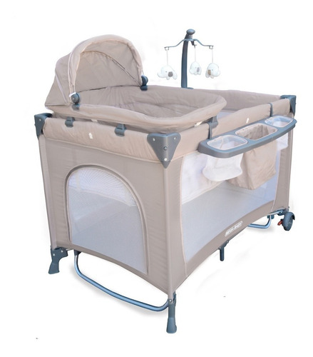 Imagen 4 de 7 de Practicuna Cuna Megababy Completa + Mosquitero + Organizador