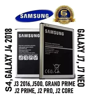 Bateri.a Samsung Orig Grand Prime J2 Prime J3 2016 J5 J500
