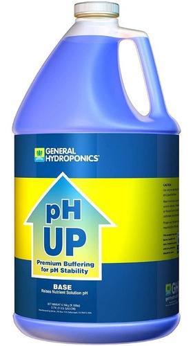 General Hydroponics / Ph Up, Ajustador De Ph 1 Galón 