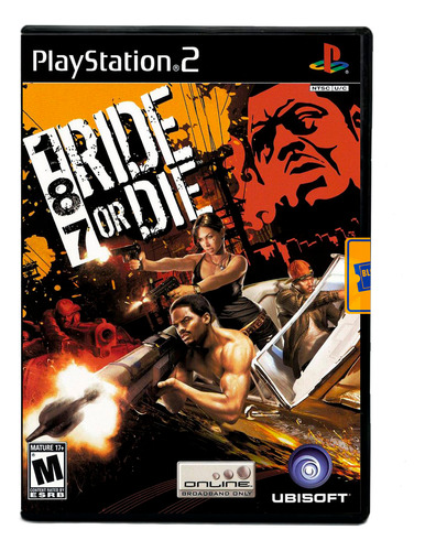 Juego Ride Or Die Playstation 2 - Físico En Caja