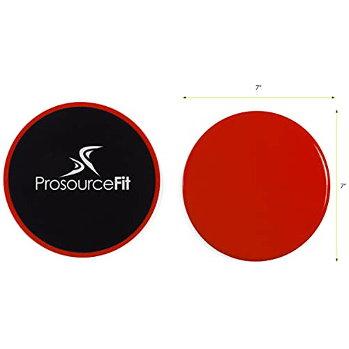 Prosource Core Deslizante Ejercicio Discos, Doble Cara Desli