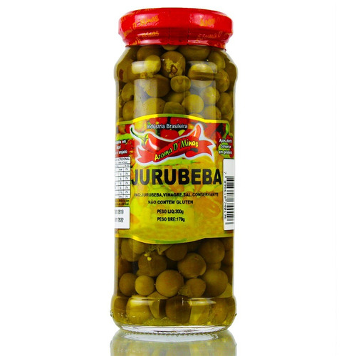 Imagem 2 de 4 de Jurubeba Em Conserva 300g Promoção - 4 Unidades