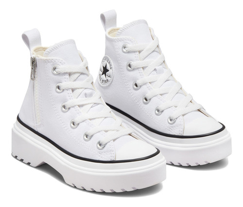 Tenis Converse Ctas Lugged Lift Hi A05101c Niñas