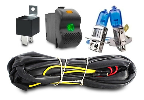 Imagem 7 de 7 de Kit Farol Auxiliar Gol Parati Saveiro G2 Bola Botão Original