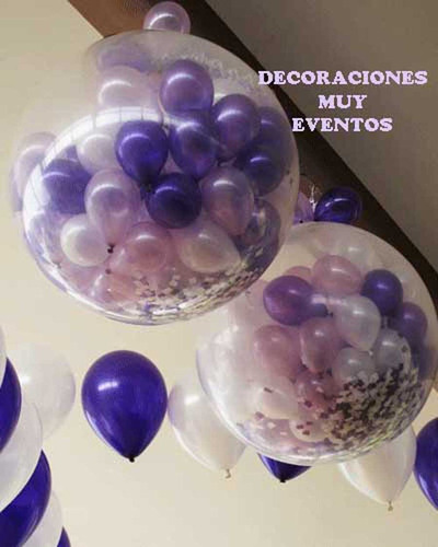 Kit Decoración Piñata +20 Globos, Dijes Metálicos