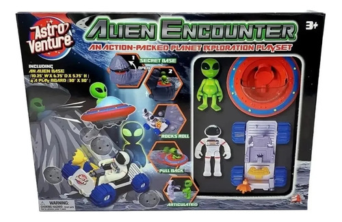 Astro Venture Encuentro Alien Playset Espacio - Del Tomate