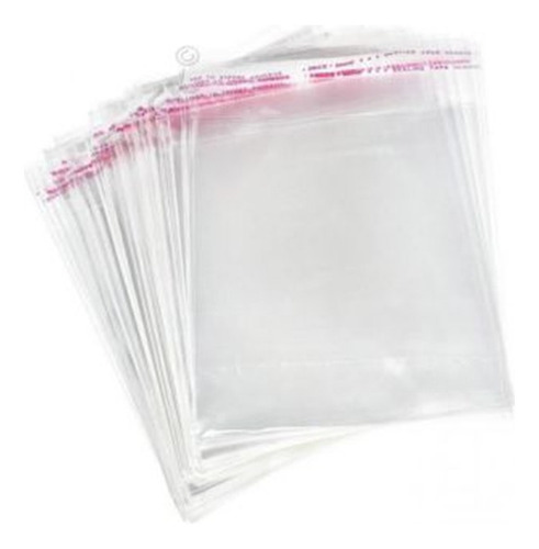 Bolsas De Celofán Autoadhesiva Con Pega Pega 5x6p X100un