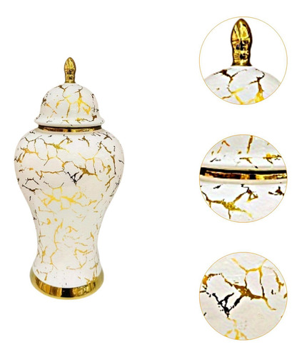 Jarrón De Para Jengibre, Florero De, Arreglo 17cm X 31cm