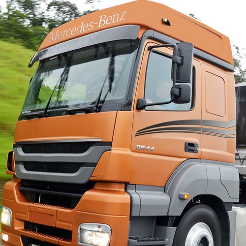 Imagem 2 de 6 de Jogo Mercedes Axor 1933 2019 Adesivo Modelo Original