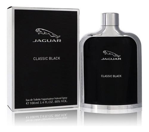 Set 3 Edt 3.4 Onzas Classic Black Por Jaguar Para Hombre