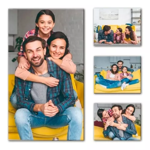 Set Cuadros Personalizados De Familia - Listos Para Colgar