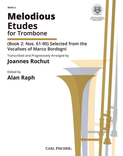 Melodious Etudes For Trombone, Book 2: Nos.61-90, Selected F