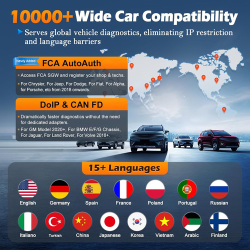 Escaner Automotriz Xtool Ip900s Topologia +38 Servicios Can