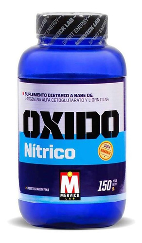 Oxido Nitrico Mervick 150 Gs.  Crecimiento +potencia Sexual