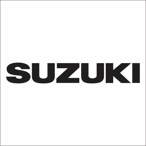Sticker Adhesivo Letras Suzuki Para Portalon De Grand Nomade