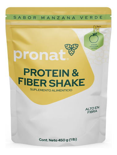 Protein And Fiber (manzana Verde 450 G) Pronat