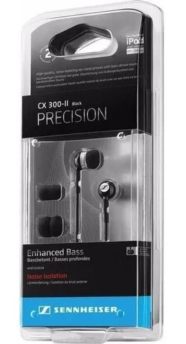 Sennheiser Cx300-ii Auriculares In Ear Precision Black