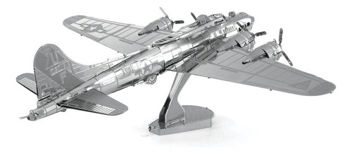 El Rompecabezas 3d De Metal Avioneta B17 Flying Fortress