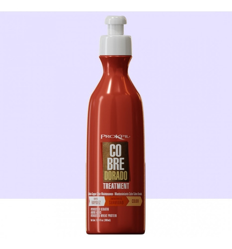 Imagen 1 de 1 de Tratamiento Matizante Cobre Dorado Prokpil 300 Ml