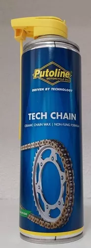 Aceite Cadena Moto Putoline Tech Chain 500ml Ceramica Blanco