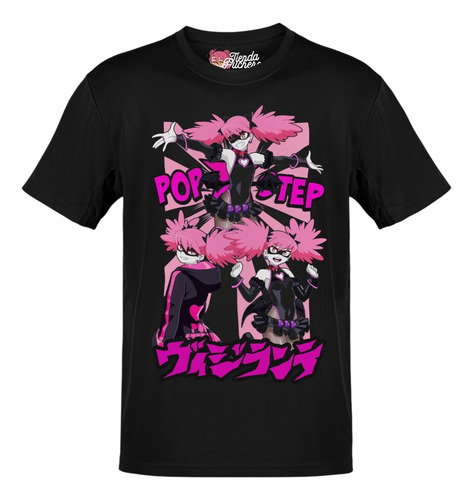 Playera Anime My Hero Academia Vigilantes Pop Step Rosa