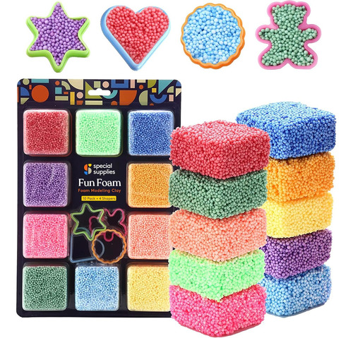 Suministros Especiales Kit De Juego De Cuentas De Espuma Par