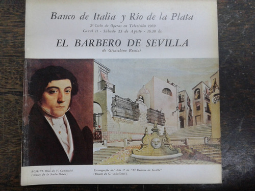 El Barbero De Sevilla * G. Rossini * Ciclo Operas Canal 11 *