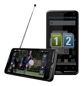 O Mais Completo! Atrix Tv Dual Chip 8mb Xt687 Gps 4.04 Troco