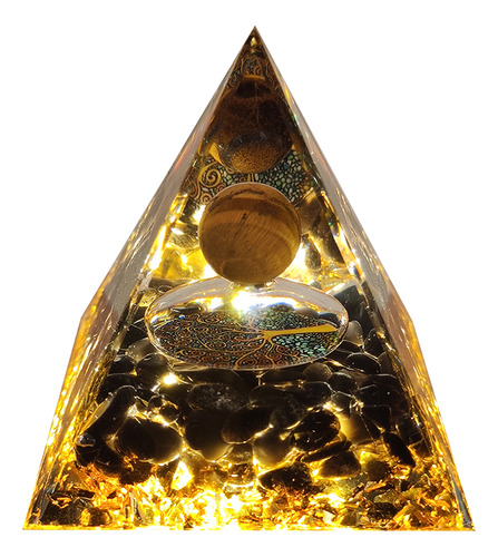 Cristales Piramidales Naturales, Generador De Energía Para C
