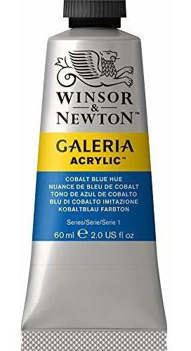 Acrilico Galeria Winsor & Newton Azul Cobalto 60ml