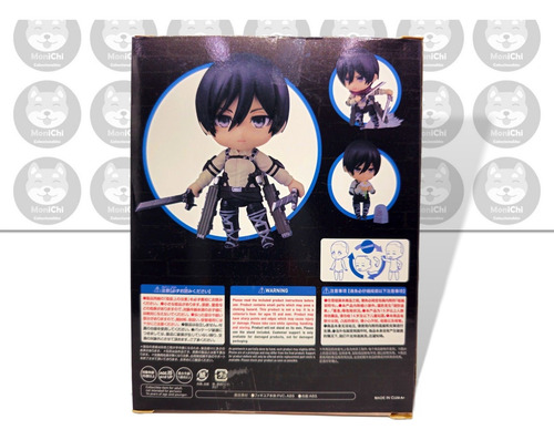Mikasa Ackerman 2001 Attack Titan Shingeki Nendoroid Figura (Usado)