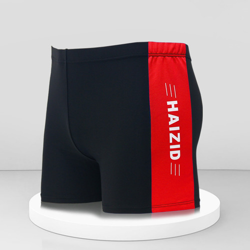 Traje De Baño Suave Con Estampado De Pantalones Cortos Para