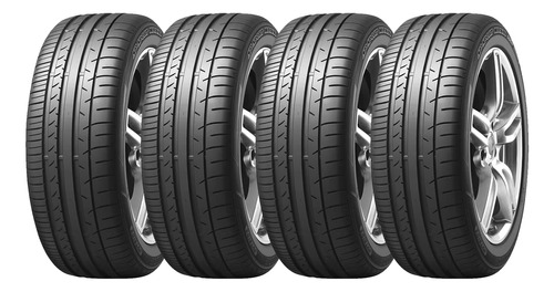 Set 4 Neumaticos - 225/45r18 Dunlop Max050+ Runflat 91w Jp