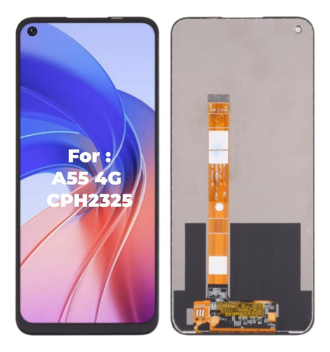 Tela Lcd Sensível Ao Toque Para Oppo A55 4g Cph2325