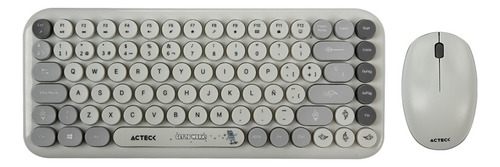Kit De Teclado Y Mouse Acteck Mk480 Rf Inalámbrico Español