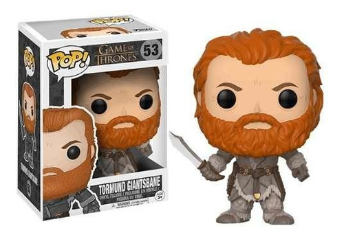 Figura de acción  Tormund Giantsbane de Funko Pop! Television