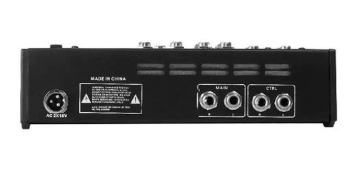 Imagen 2 de 2 de Consola Mixer Moon Mc602 Usb 6 Canales 16 Efectos