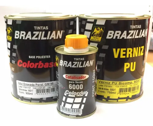 comprar Pintura Base Polies. Azul Enseada + Barnix General Motors