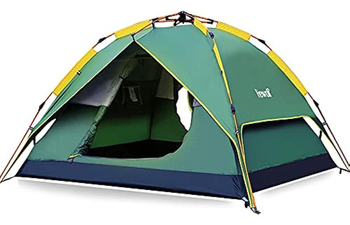 Hewolf Camping Tent Instant Setup - Tienda De Campaña Imperm