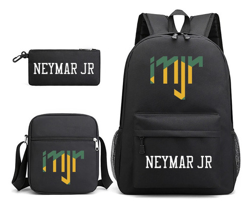 Paquete: Bolsa Escolar Brasileña Neymar, Juego De 3 Piezas F