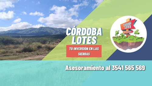 Imagen 6 de 6 de Terrenos En Los Cocos-sierras De Cordoba.