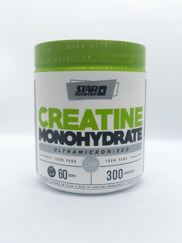 Creatina Monohidrato X 300 Grs. - Star Nutrition
