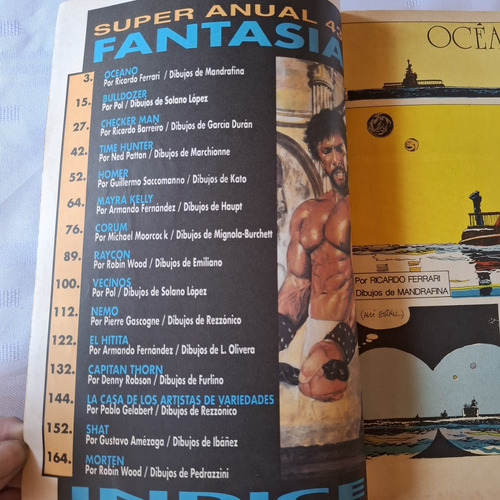 Fantasia Superanual N° 43 - Febrero 1994 - Editorial Columba (Usado)