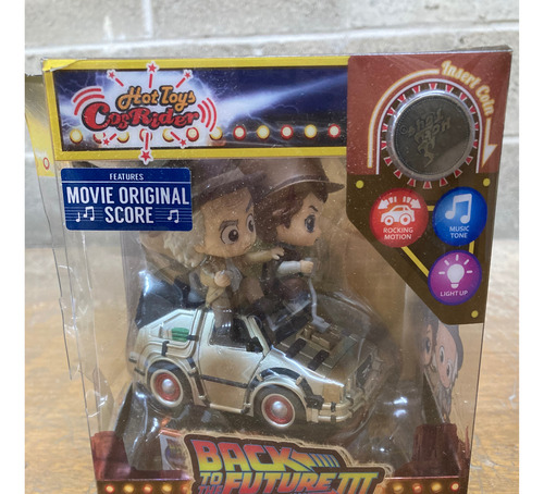 Marty Mcfly & Doc Brown Back Future 3 Hot Toys Cosrider 022